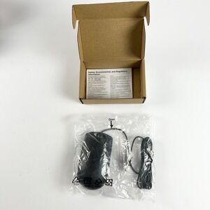 DELL Optical Wired Mouse Black Unopened Box LED Tracking USB MS116-BK